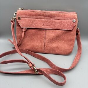 Ella Moss slender rose colored crossbody bag